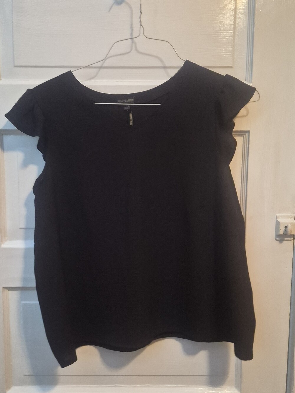 Coco + Carmen Black Top